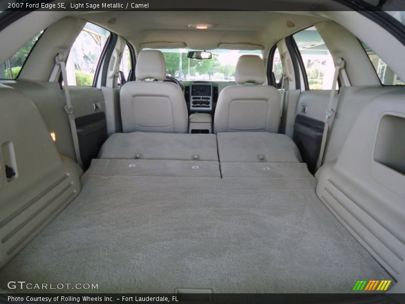 Light Sage Metallic / Camel 2007 Ford Edge SE