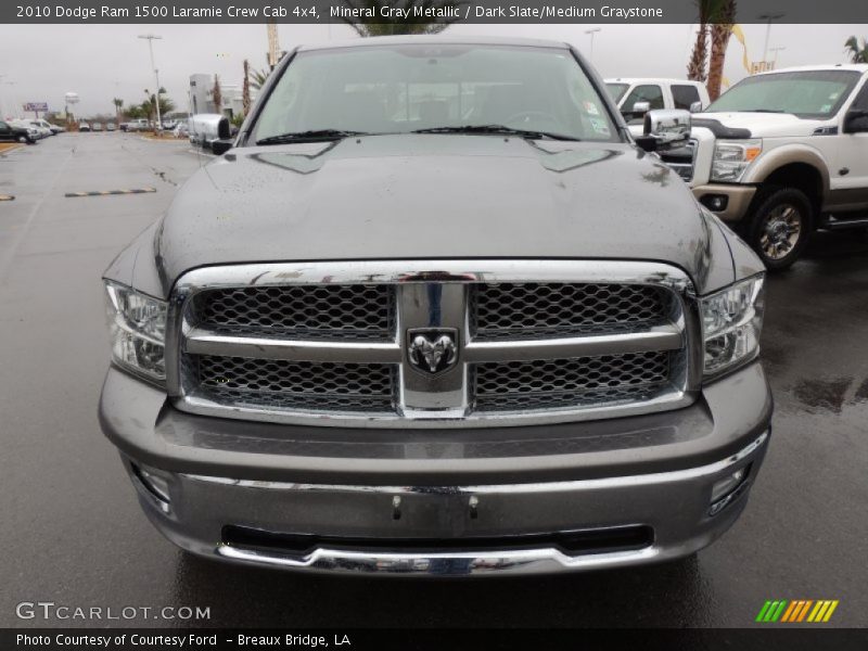 Mineral Gray Metallic / Dark Slate/Medium Graystone 2010 Dodge Ram 1500 Laramie Crew Cab 4x4