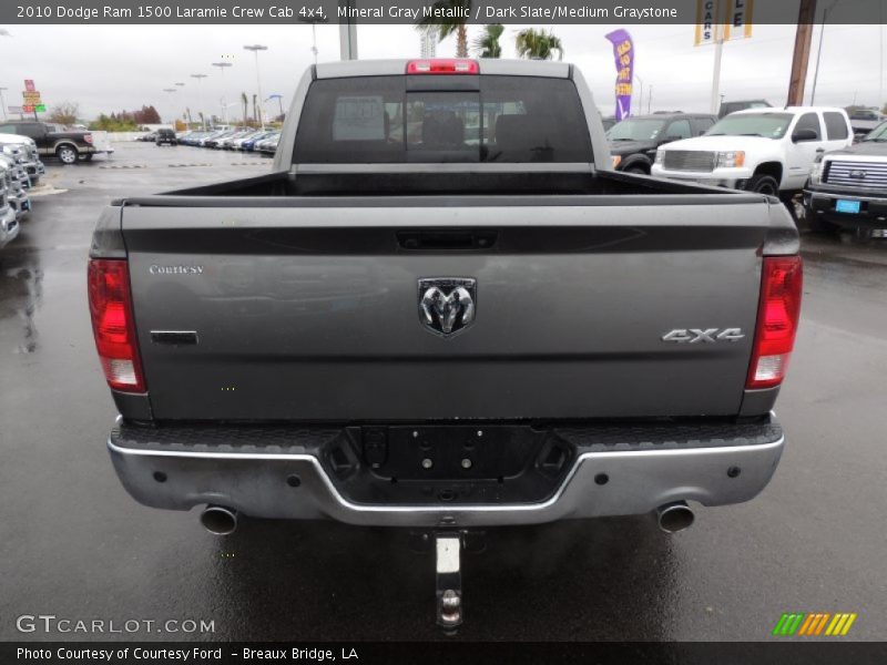 Mineral Gray Metallic / Dark Slate/Medium Graystone 2010 Dodge Ram 1500 Laramie Crew Cab 4x4