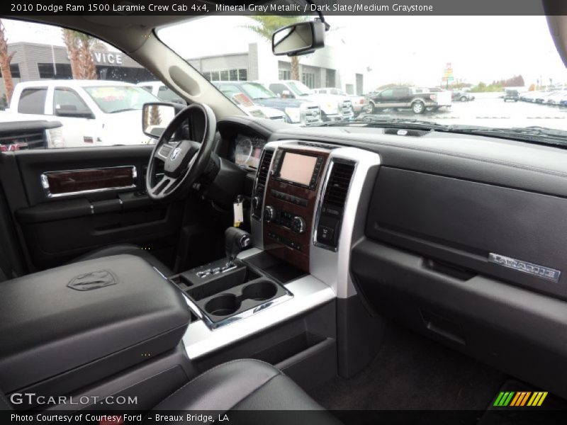 Mineral Gray Metallic / Dark Slate/Medium Graystone 2010 Dodge Ram 1500 Laramie Crew Cab 4x4