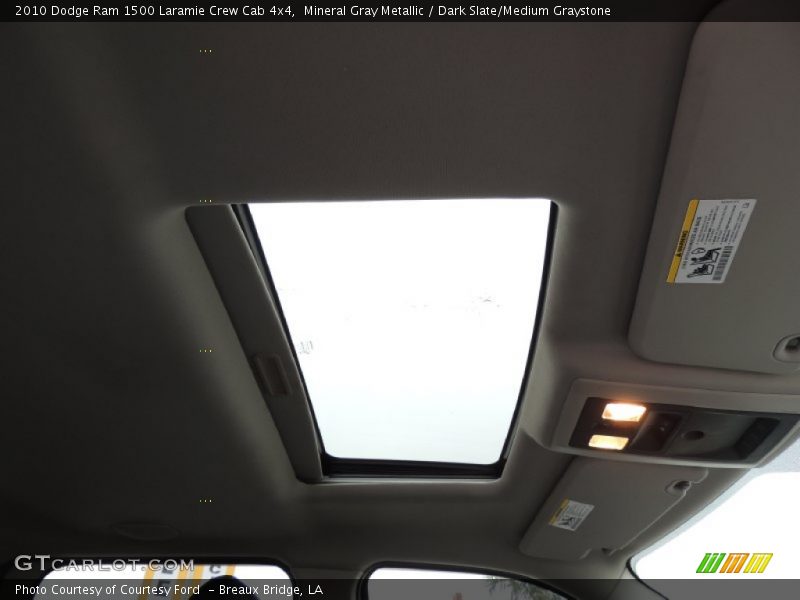 Mineral Gray Metallic / Dark Slate/Medium Graystone 2010 Dodge Ram 1500 Laramie Crew Cab 4x4