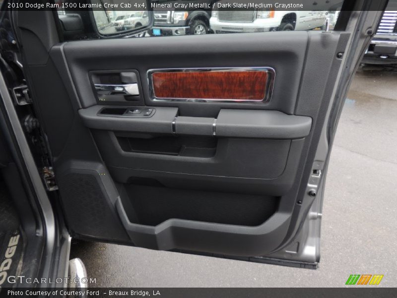 Mineral Gray Metallic / Dark Slate/Medium Graystone 2010 Dodge Ram 1500 Laramie Crew Cab 4x4