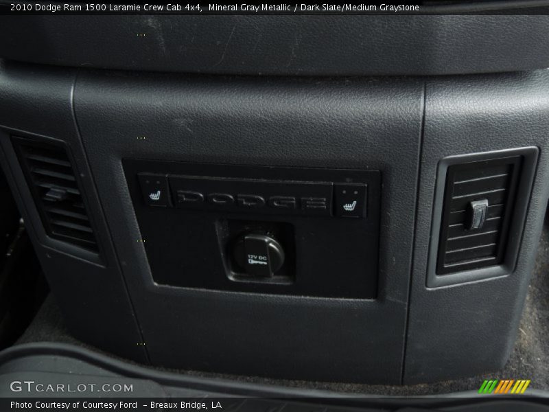 Mineral Gray Metallic / Dark Slate/Medium Graystone 2010 Dodge Ram 1500 Laramie Crew Cab 4x4