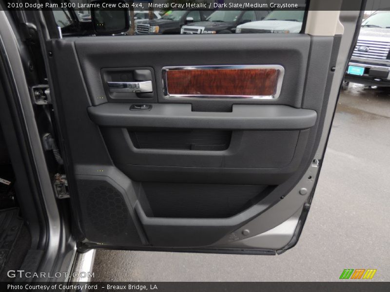 Mineral Gray Metallic / Dark Slate/Medium Graystone 2010 Dodge Ram 1500 Laramie Crew Cab 4x4