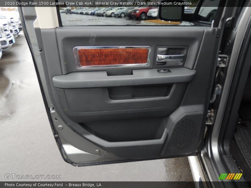 Mineral Gray Metallic / Dark Slate/Medium Graystone 2010 Dodge Ram 1500 Laramie Crew Cab 4x4