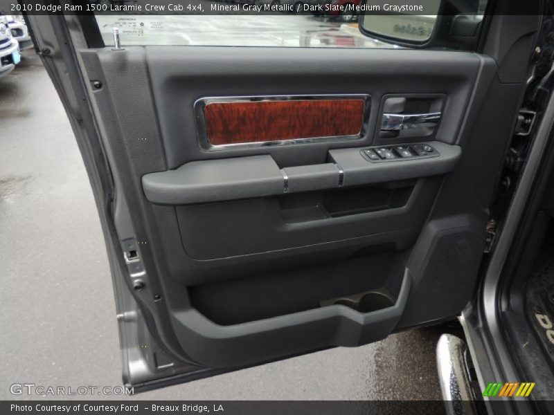 Mineral Gray Metallic / Dark Slate/Medium Graystone 2010 Dodge Ram 1500 Laramie Crew Cab 4x4