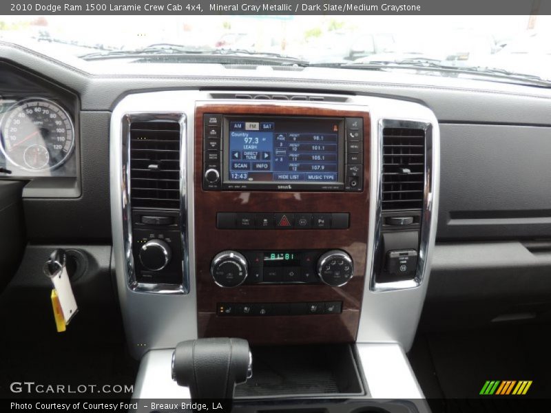 Mineral Gray Metallic / Dark Slate/Medium Graystone 2010 Dodge Ram 1500 Laramie Crew Cab 4x4