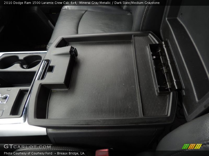 Mineral Gray Metallic / Dark Slate/Medium Graystone 2010 Dodge Ram 1500 Laramie Crew Cab 4x4