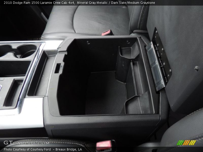 Mineral Gray Metallic / Dark Slate/Medium Graystone 2010 Dodge Ram 1500 Laramie Crew Cab 4x4