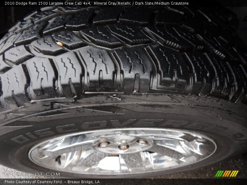 Mineral Gray Metallic / Dark Slate/Medium Graystone 2010 Dodge Ram 1500 Laramie Crew Cab 4x4
