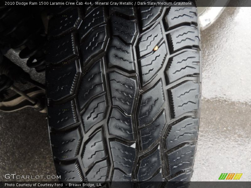 Mineral Gray Metallic / Dark Slate/Medium Graystone 2010 Dodge Ram 1500 Laramie Crew Cab 4x4