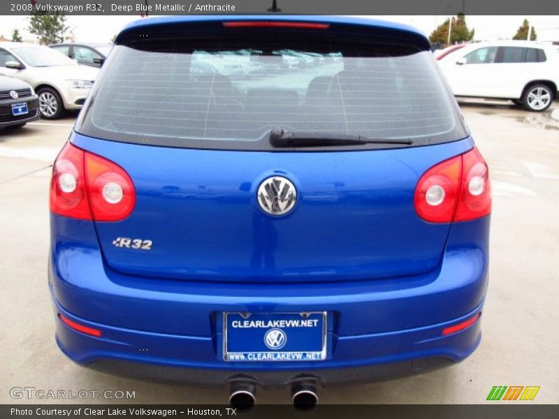 Deep Blue Metallic / Anthracite 2008 Volkswagen R32