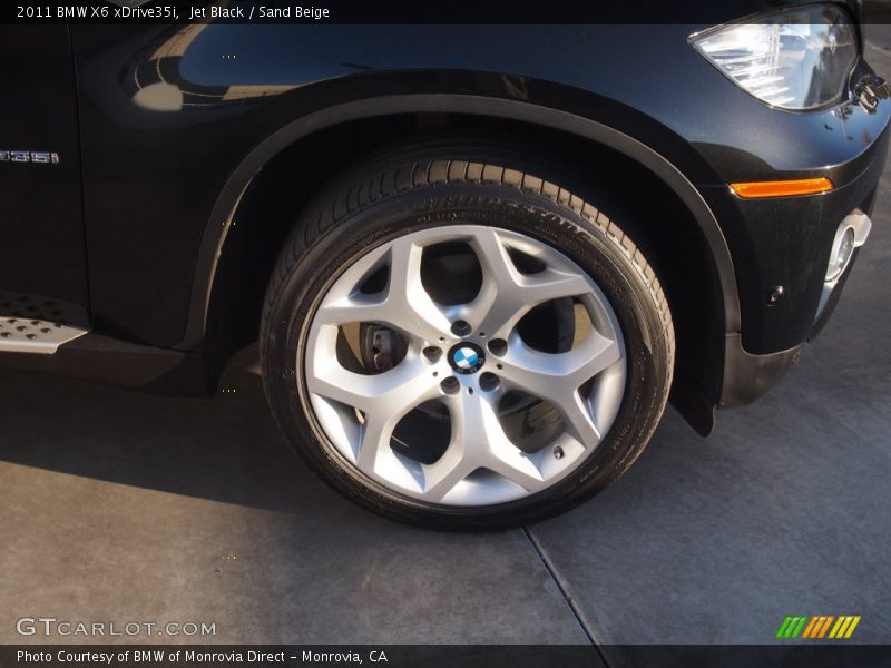 Jet Black / Sand Beige 2011 BMW X6 xDrive35i