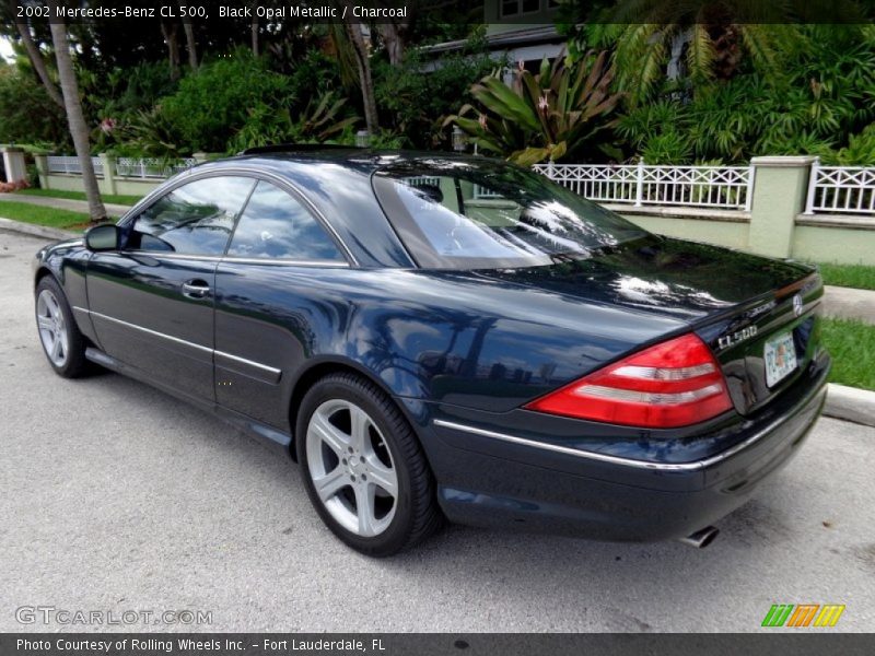 Black Opal Metallic / Charcoal 2002 Mercedes-Benz CL 500