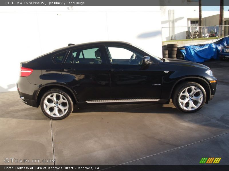 Jet Black / Sand Beige 2011 BMW X6 xDrive35i