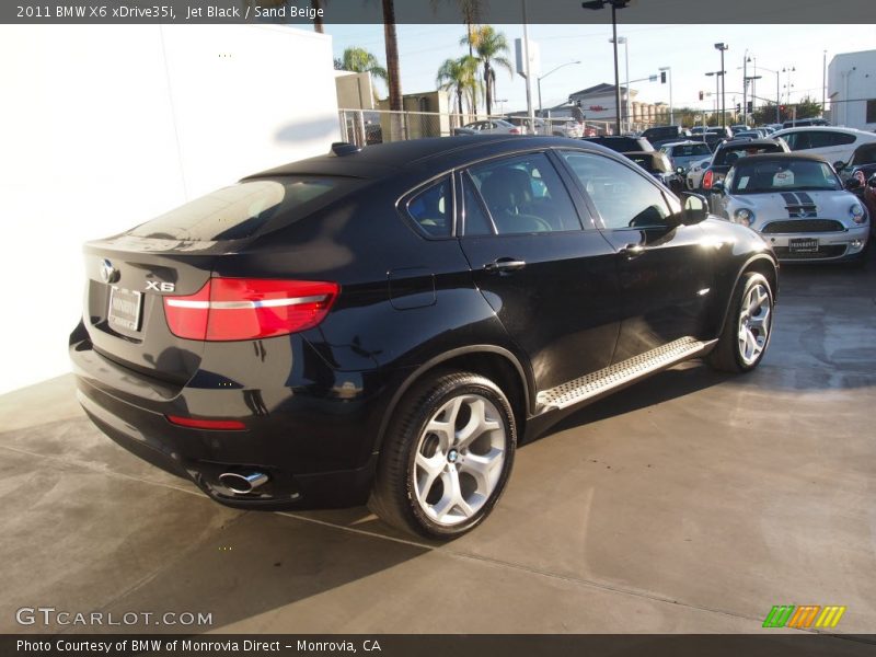 Jet Black / Sand Beige 2011 BMW X6 xDrive35i