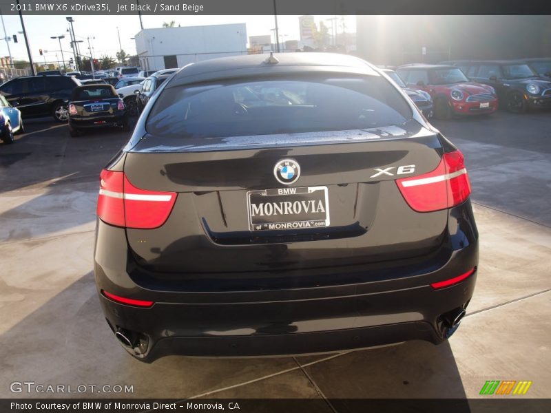 Jet Black / Sand Beige 2011 BMW X6 xDrive35i