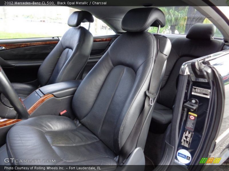 Front Seat of 2002 CL 500