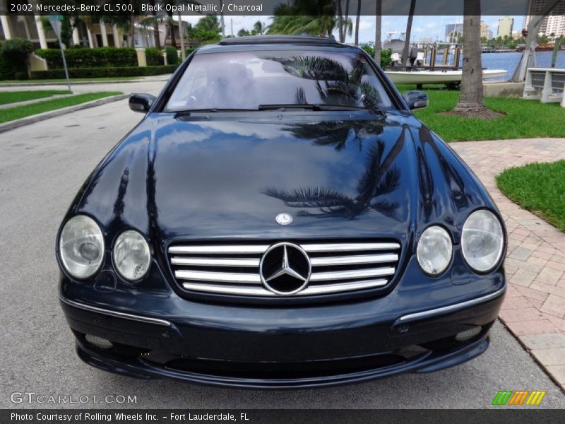 Black Opal Metallic / Charcoal 2002 Mercedes-Benz CL 500
