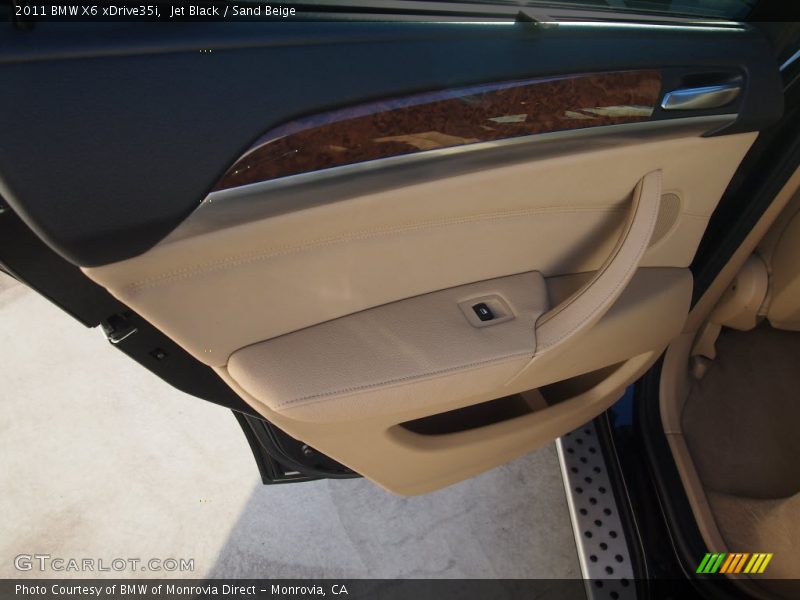 Jet Black / Sand Beige 2011 BMW X6 xDrive35i