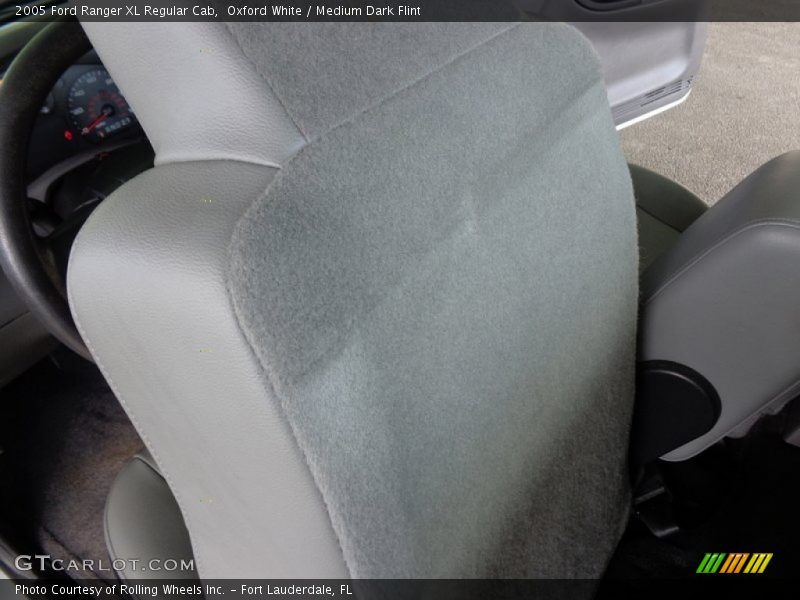 Oxford White / Medium Dark Flint 2005 Ford Ranger XL Regular Cab