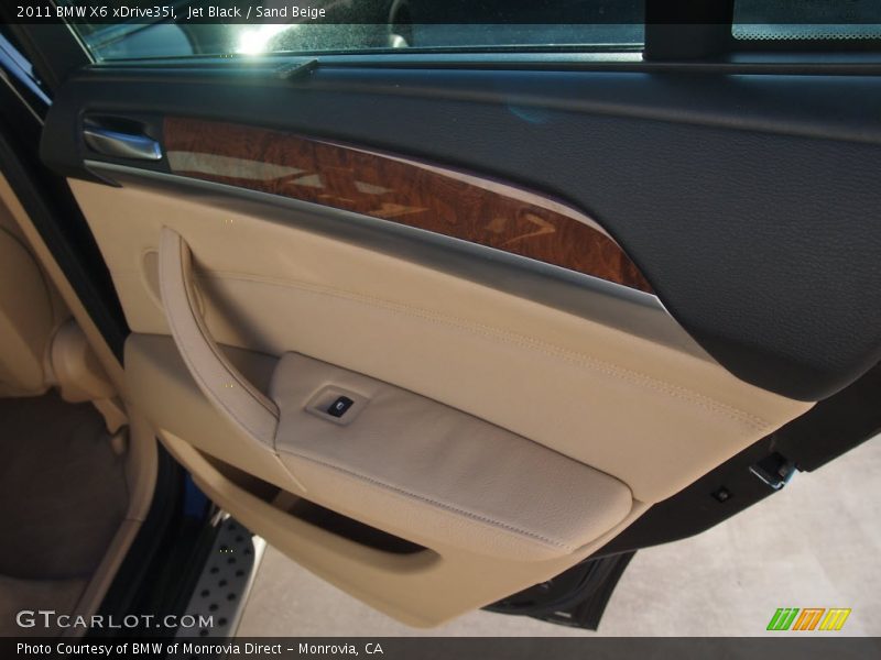 Jet Black / Sand Beige 2011 BMW X6 xDrive35i