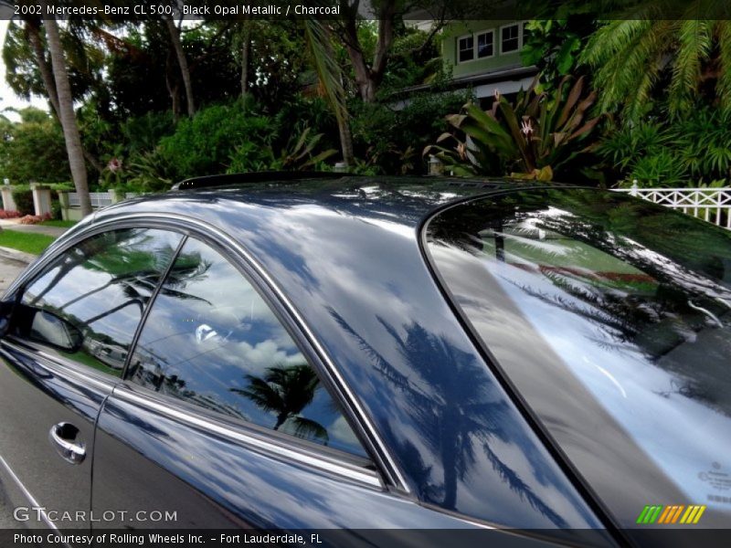 Black Opal Metallic / Charcoal 2002 Mercedes-Benz CL 500