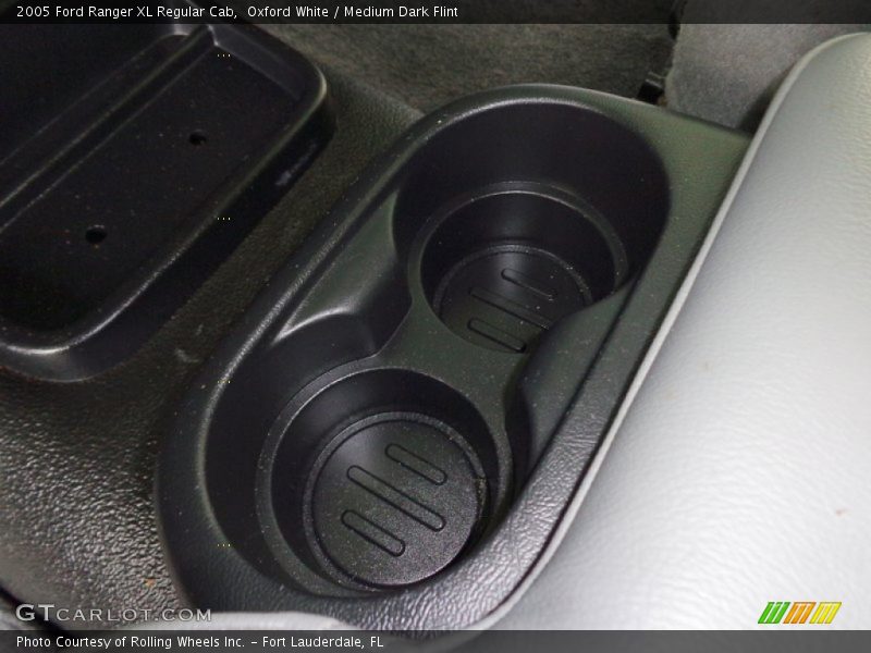 Oxford White / Medium Dark Flint 2005 Ford Ranger XL Regular Cab