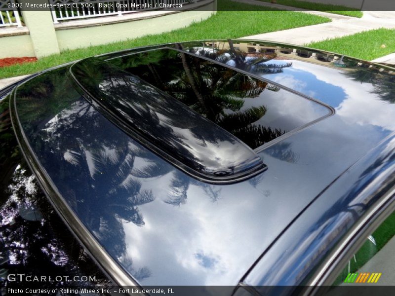 Black Opal Metallic / Charcoal 2002 Mercedes-Benz CL 500