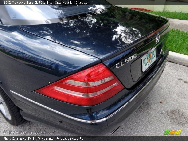 Black Opal Metallic / Charcoal 2002 Mercedes-Benz CL 500