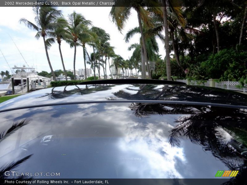 Black Opal Metallic / Charcoal 2002 Mercedes-Benz CL 500