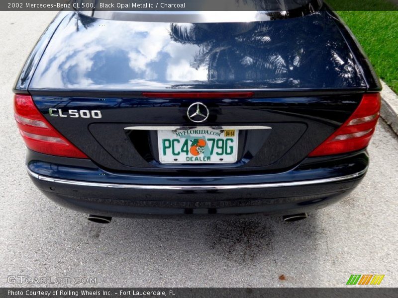 Black Opal Metallic / Charcoal 2002 Mercedes-Benz CL 500