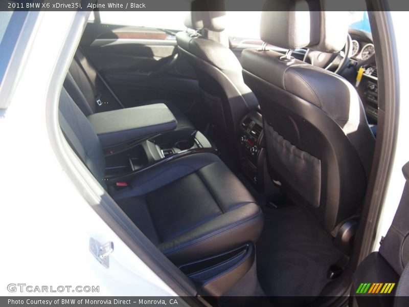 Alpine White / Black 2011 BMW X6 xDrive35i