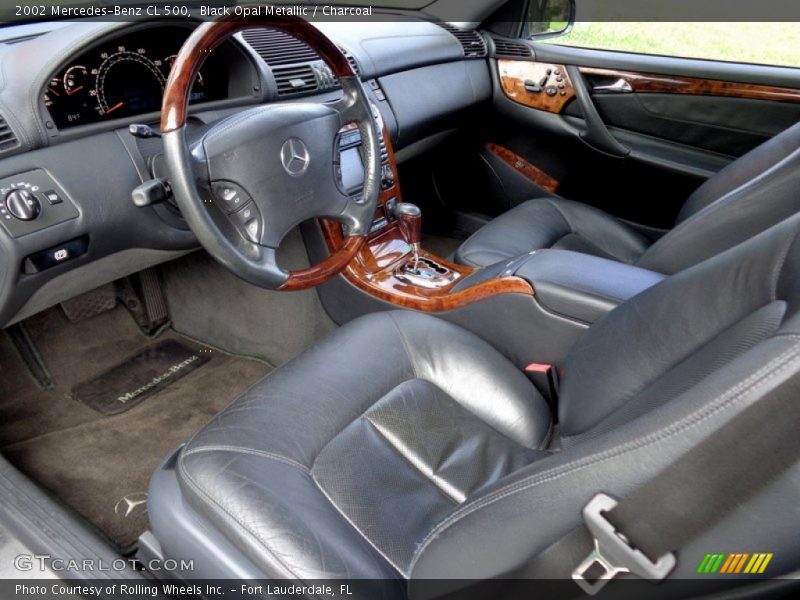  2002 CL 500 Charcoal Interior