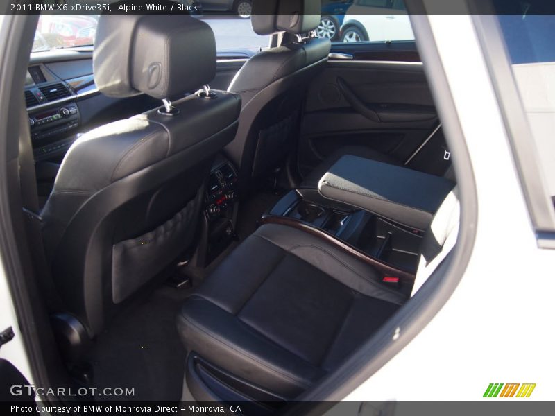 Alpine White / Black 2011 BMW X6 xDrive35i