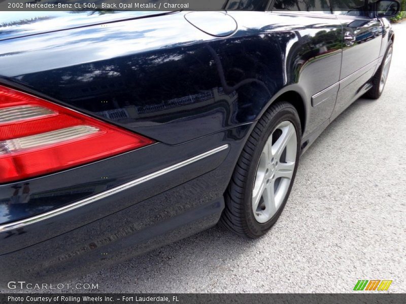 Black Opal Metallic / Charcoal 2002 Mercedes-Benz CL 500