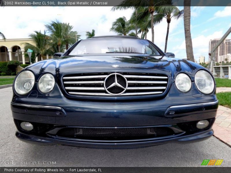 Black Opal Metallic / Charcoal 2002 Mercedes-Benz CL 500