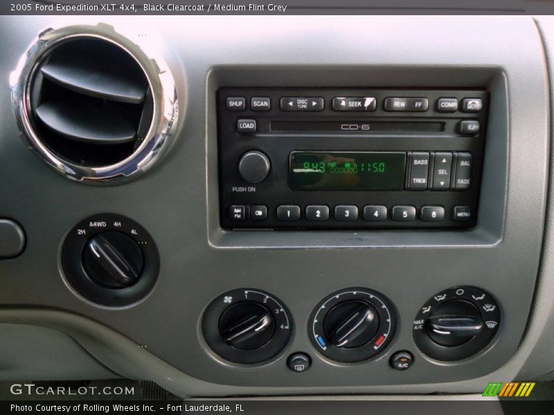 Black Clearcoat / Medium Flint Grey 2005 Ford Expedition XLT 4x4