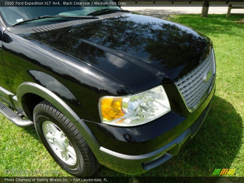 Black Clearcoat / Medium Flint Grey 2005 Ford Expedition XLT 4x4