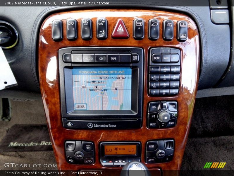 Controls of 2002 CL 500