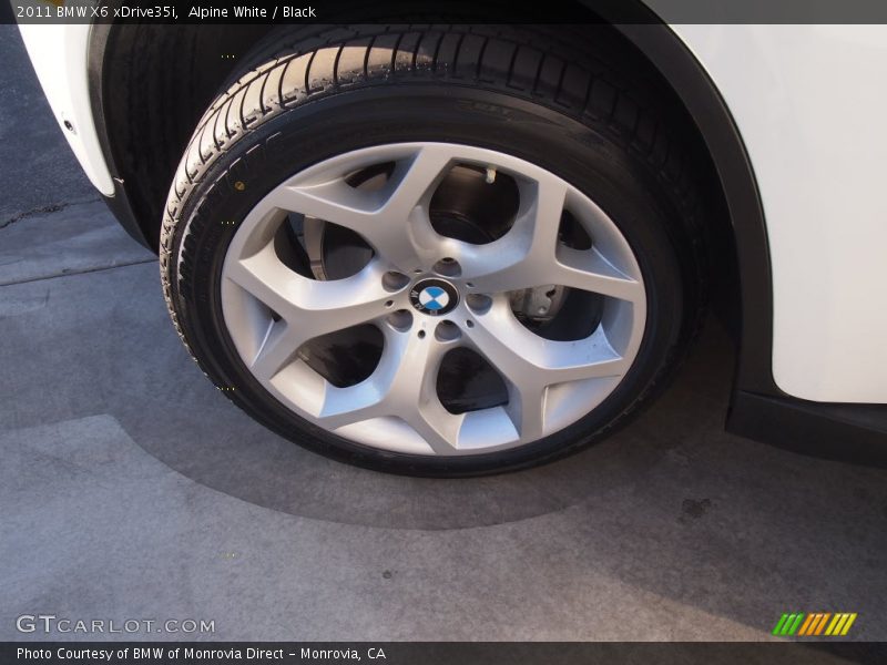 Alpine White / Black 2011 BMW X6 xDrive35i