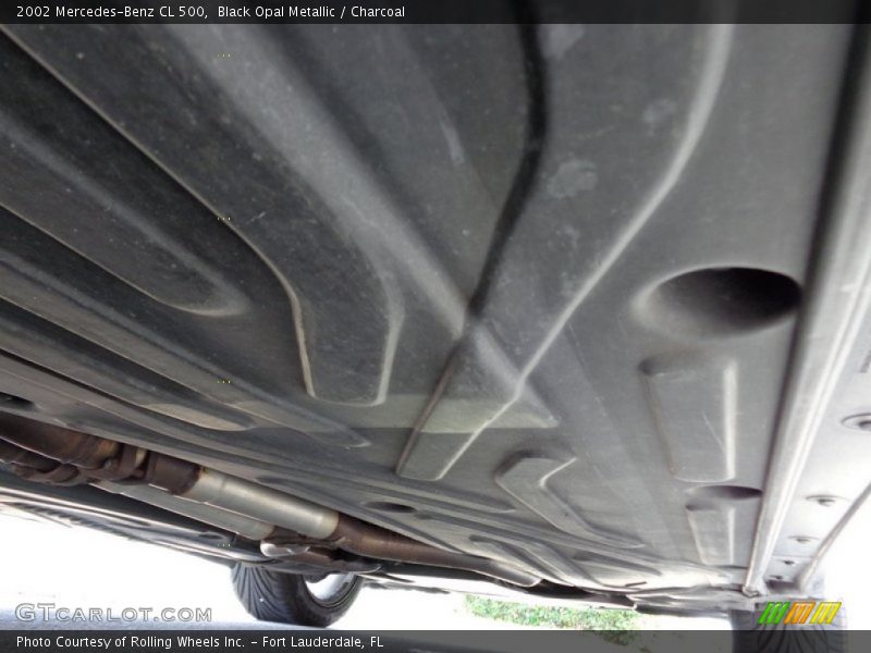 Black Opal Metallic / Charcoal 2002 Mercedes-Benz CL 500