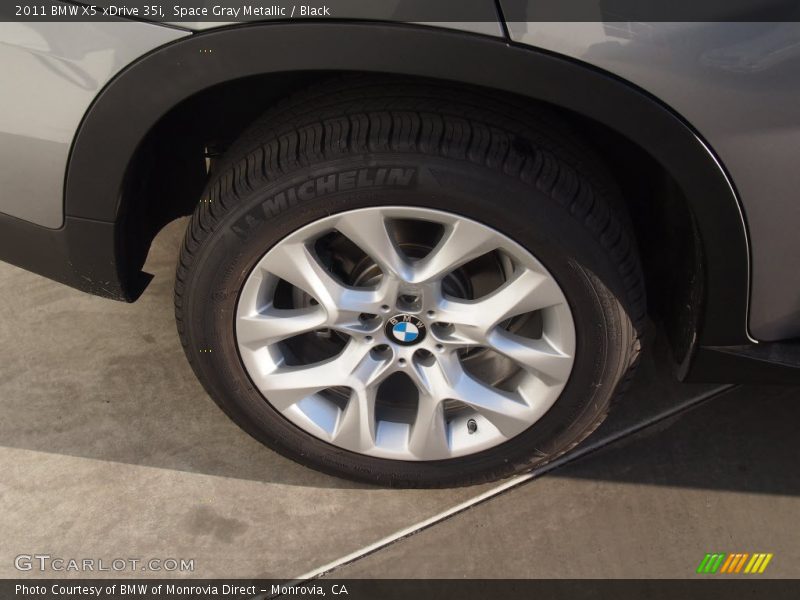 Space Gray Metallic / Black 2011 BMW X5 xDrive 35i
