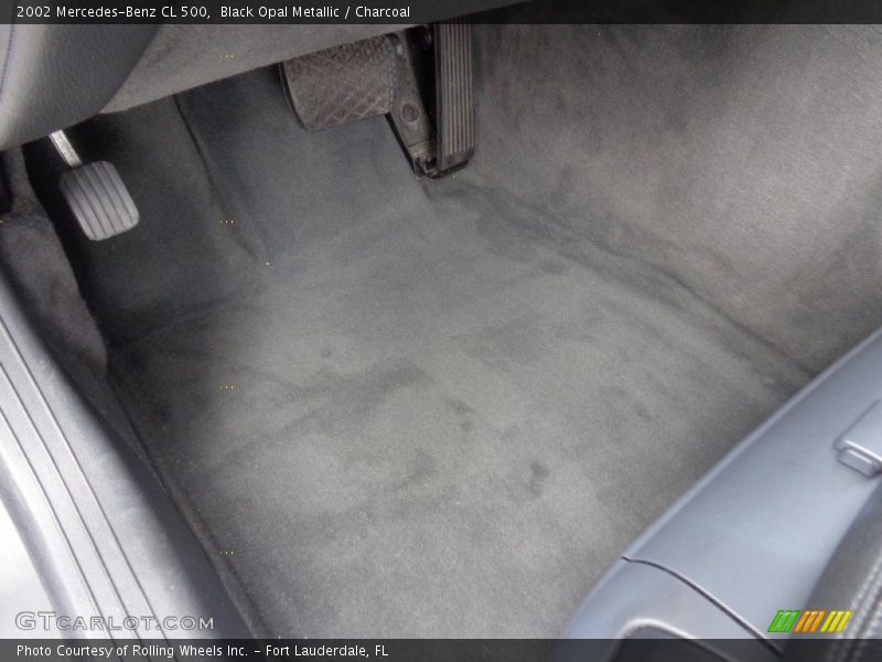 Black Opal Metallic / Charcoal 2002 Mercedes-Benz CL 500