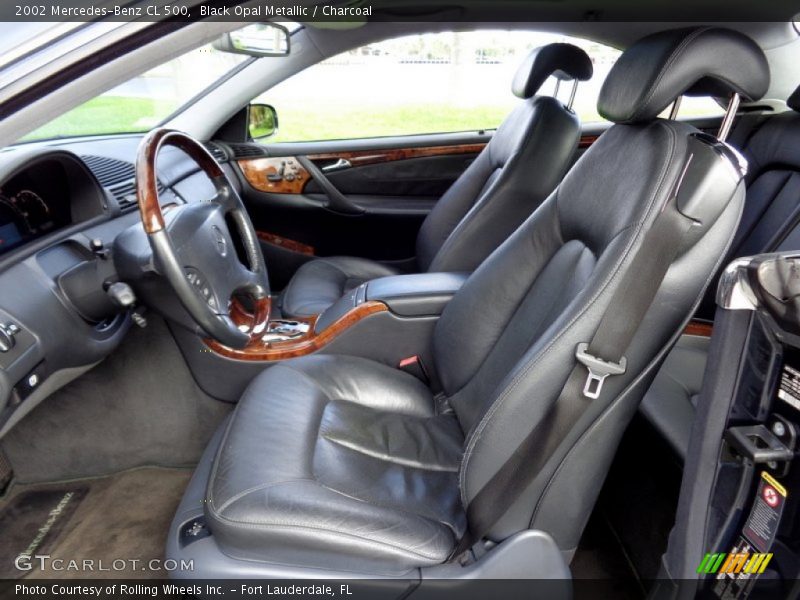  2002 CL 500 Charcoal Interior
