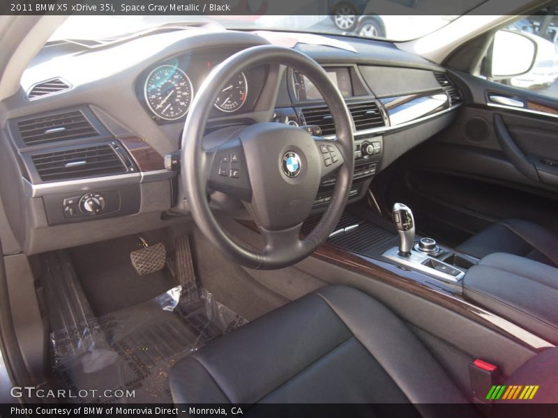 Space Gray Metallic / Black 2011 BMW X5 xDrive 35i