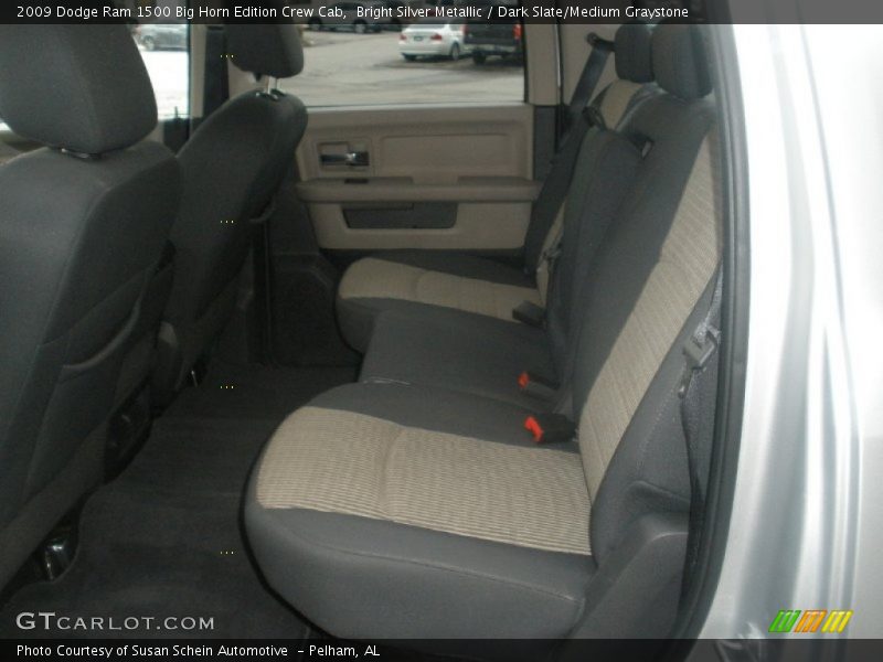 Bright Silver Metallic / Dark Slate/Medium Graystone 2009 Dodge Ram 1500 Big Horn Edition Crew Cab