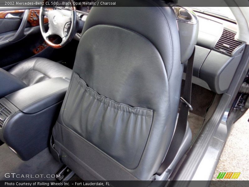 Black Opal Metallic / Charcoal 2002 Mercedes-Benz CL 500