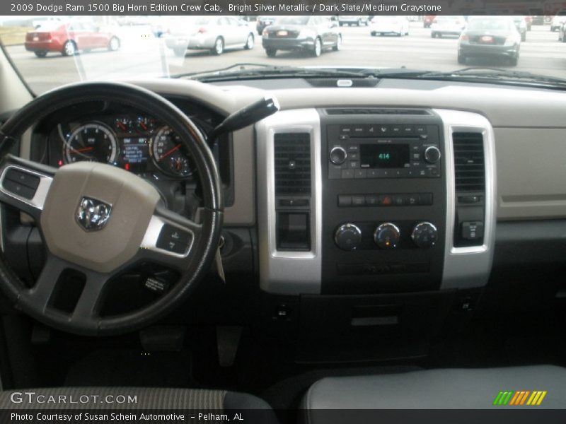 Bright Silver Metallic / Dark Slate/Medium Graystone 2009 Dodge Ram 1500 Big Horn Edition Crew Cab