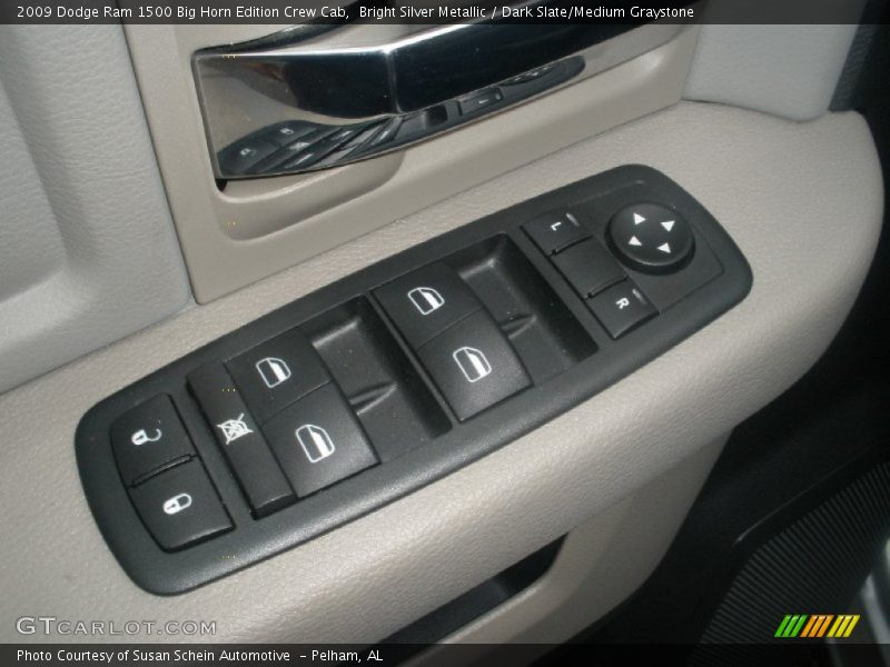 Bright Silver Metallic / Dark Slate/Medium Graystone 2009 Dodge Ram 1500 Big Horn Edition Crew Cab